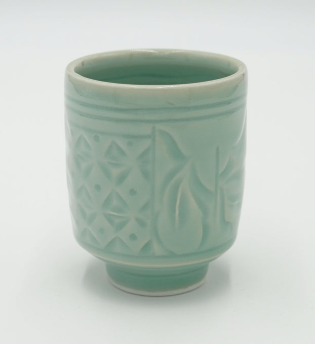 Walter Hyleck Celadon Small Cup