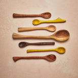 Hand Carved Honey Spoon by Eddie Fletcher