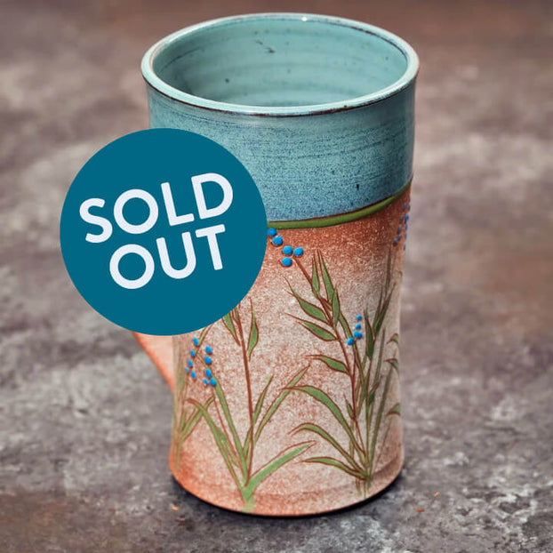 Large Botanical Mug by Teresa Cole